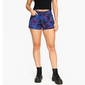 BLACKHEART GALAXY Denim Shorts Size Jrs 7